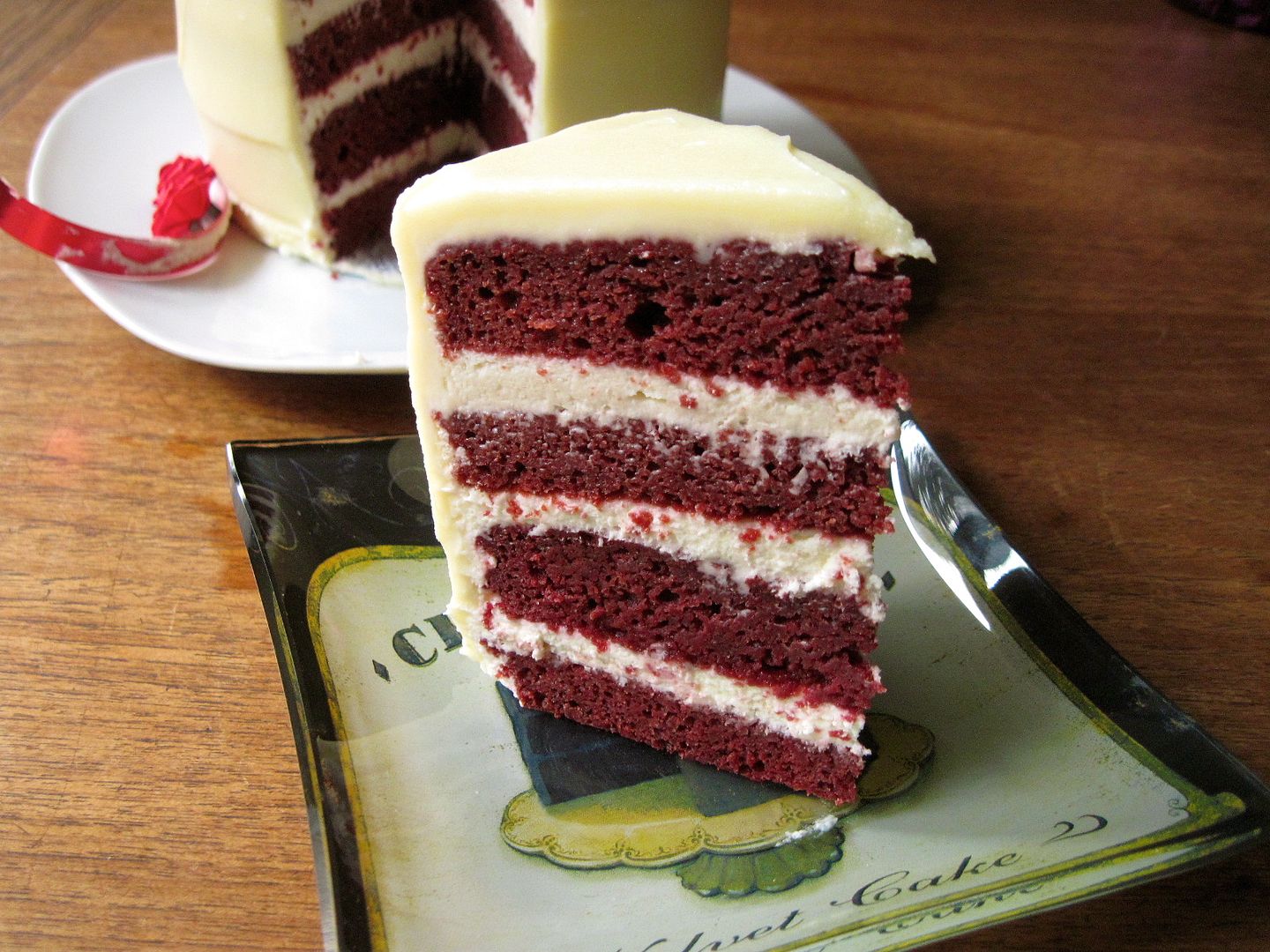 Daring Bakers Beet Red Velvet Cake